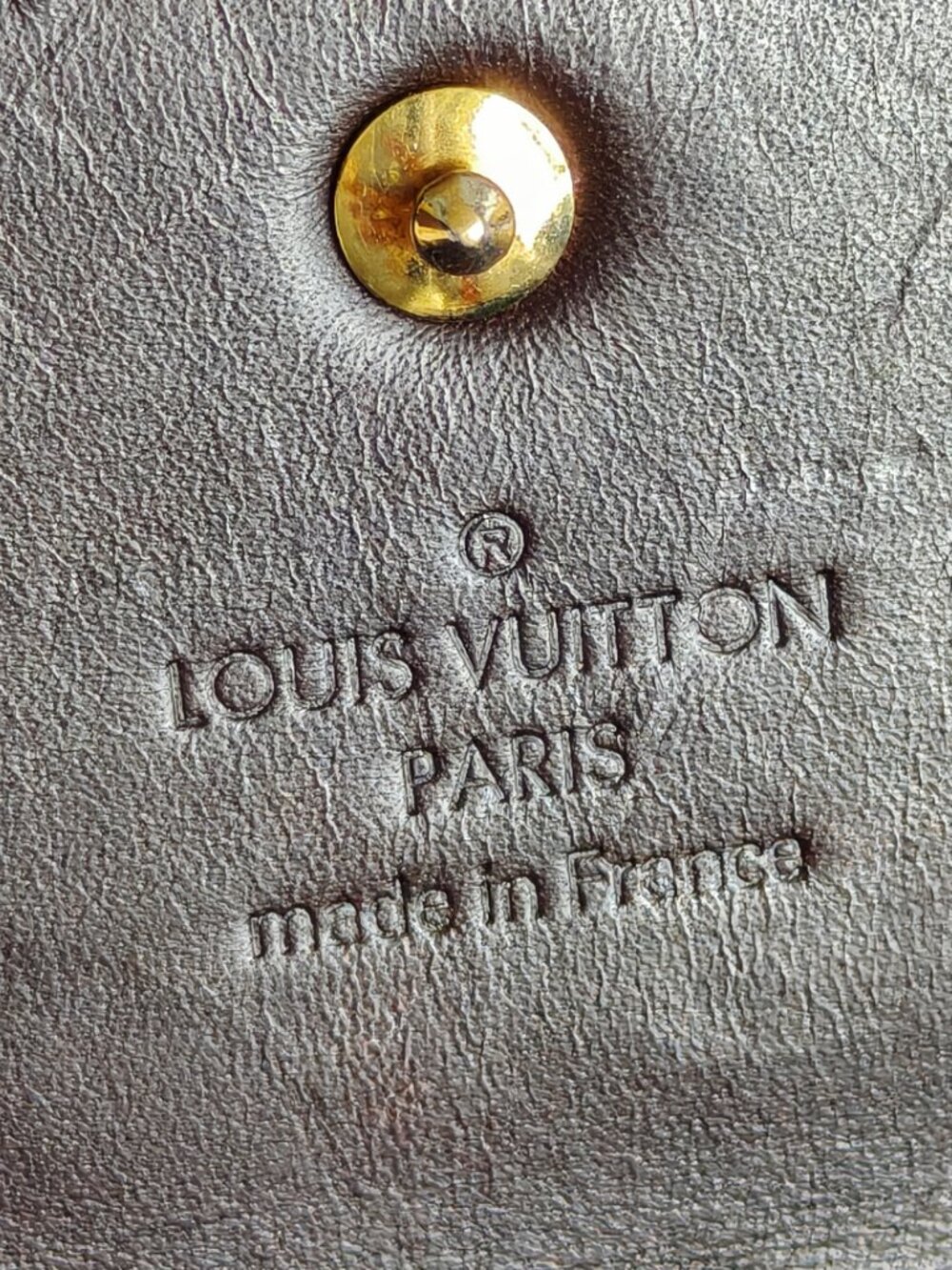 Louis Vuitton Vernis Sarah Wallet Amarante Patent Leather Long Wallet Burgundy - Picture 13 of 15